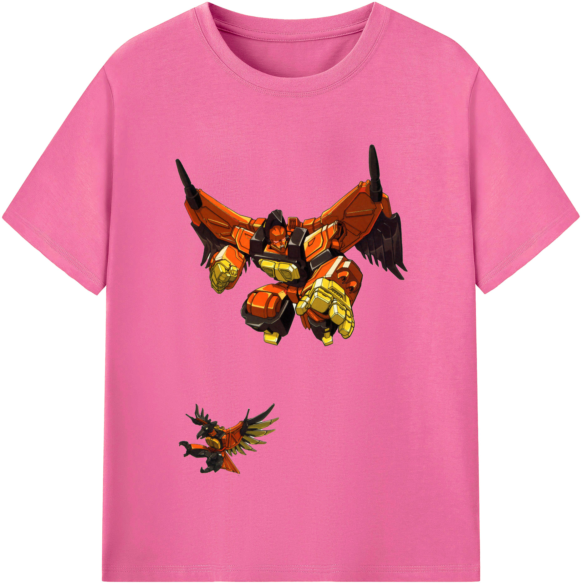 （画像用）  レディースカジュアルプリントTシャツ（綿100％）